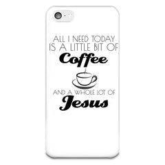 All I Need Today iPhone 5-5s Plastic Case
