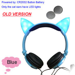 Glowing cat Gaming Headset