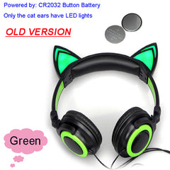 Glowing cat Gaming Headset
