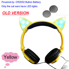 Glowing cat Gaming Headset