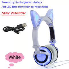 Glowing cat Gaming Headset