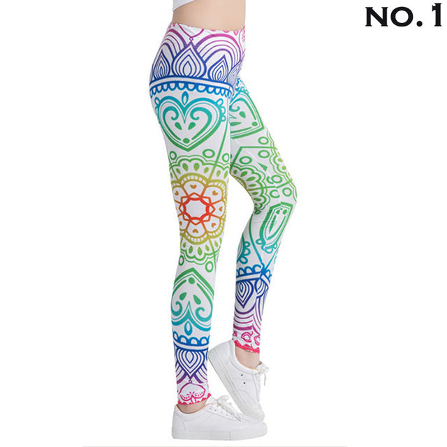 Sport Leggings Printed Yoga Gym