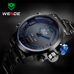 Men Stainless Steel Digital Watch