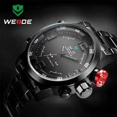 Men Stainless Steel Digital Watch