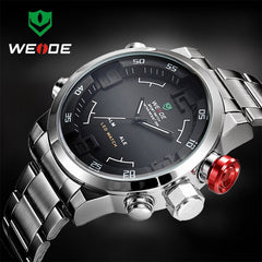 Men Stainless Steel Digital Watch