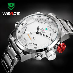 Men Stainless Steel Digital Watch