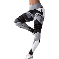 Women Geometry Gym Leggings